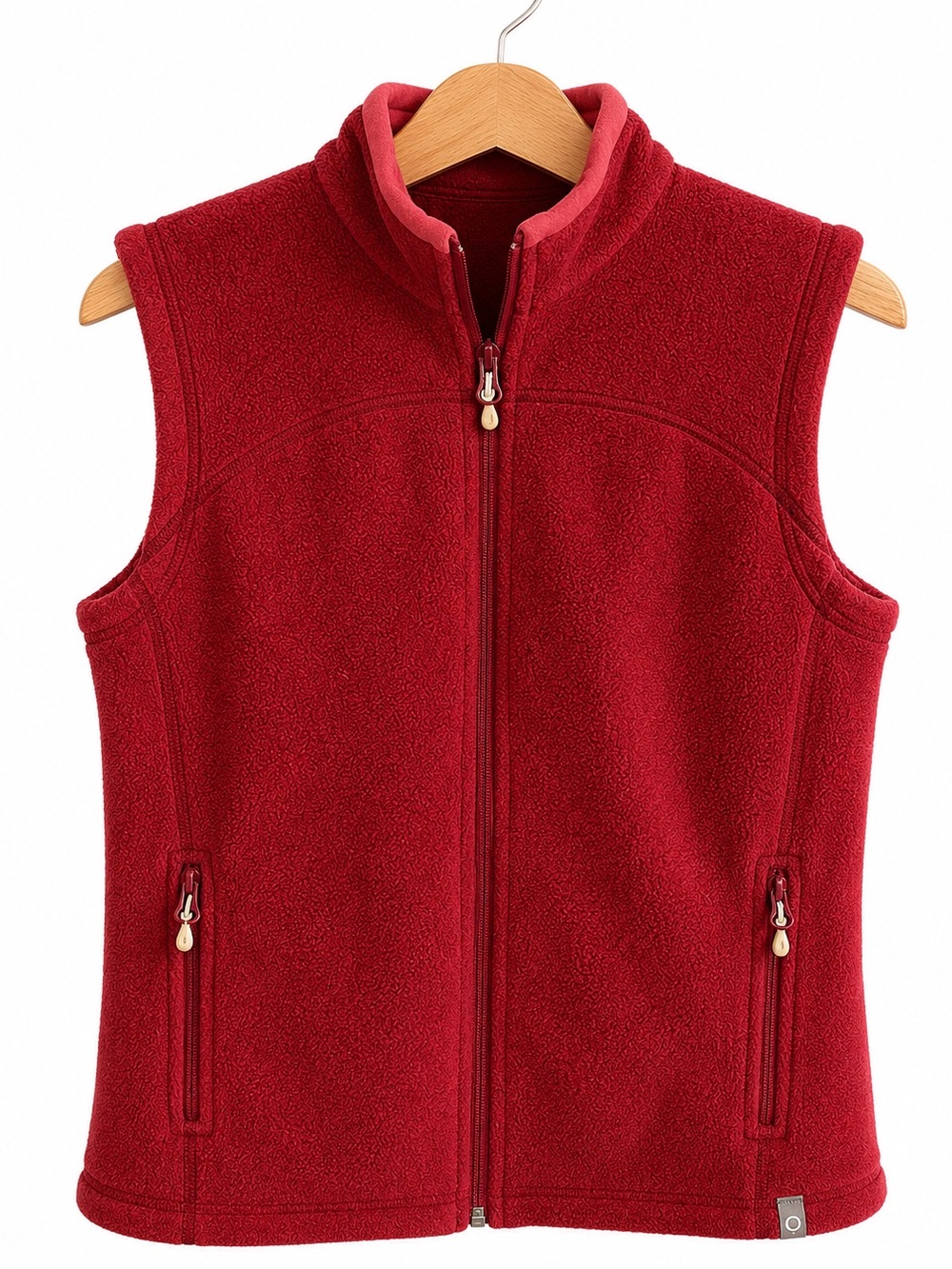 MEC Mountain Equipment Co-op Polartec Pinkish Red Fleece Vest S